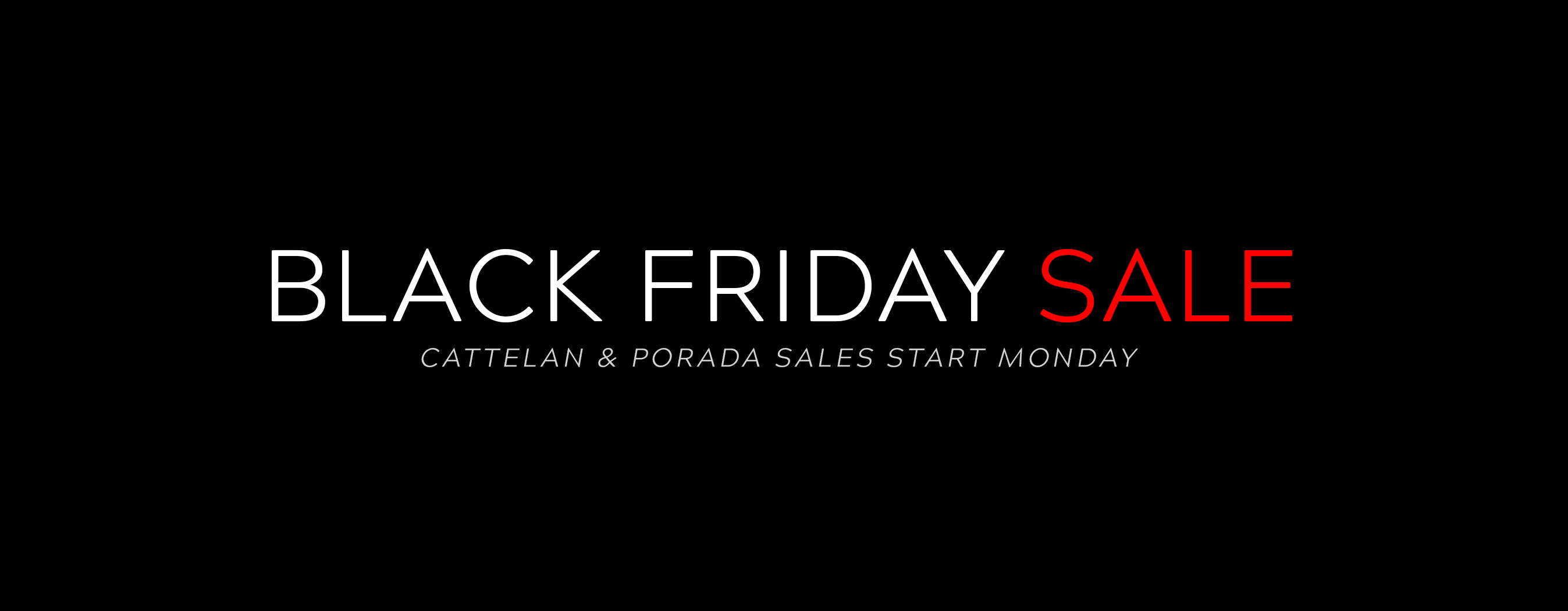 Black Friday Sale 